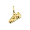 Sense Jewelry | Hanger Voetbalschoen Poli/mat | Nu te koop bij 14Karaats.nl | 10001091-Pendants