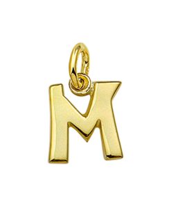 Its-Beautiful | hanger letter m | Nu te koop bij 14Karaats.nl | 10001091-Pendants
