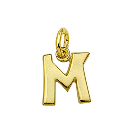 Its-Beautiful | hanger letter m | Nu te koop bij 14Karaats.nl | 10001091-Pendants