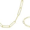 Jonline | Schitterende SET : 14 Karaat Gouden Halsketting Armband en Oorstekers paperclip | Geschenkset | Nu te koop bij 14Karaats.nl | 10001388-Jewellery Variety Packs