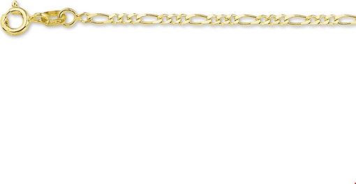 The Jewelry Collection | The Jewelry Collection Enkelbandje Figaro 1
