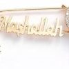 Akyol | Akyol - Allah broche – mashallah – geloof – islam – bruiloft - sunnet - besnijding – moskee – liefde – cadeau gelovige - broche blauwe oog– gift – offerfeest - kraambezoek evil eye – eid mubarek – ramadan | Nu te koop bij 14Karaats.nl | 10001085-Brooches