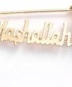 Akyol | Akyol - Allah broche – mashallah – geloof – islam – bruiloft - sunnet - besnijding – moskee – liefde – cadeau gelovige - broche blauwe oog– gift – offerfeest - kraambezoek evil eye – eid mubarek – ramadan | Nu te koop bij 14Karaats.nl | 10001085-Brooches