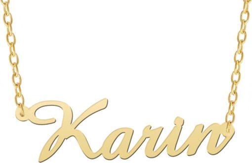 Taboo Sieraden | Taboo Sieraden Ketting met Naam - Goud | Nu te koop bij 14Karaats.nl | 10001091-Pendants
