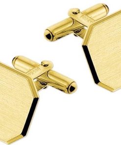 The Jewelry Collection For Men | The Jewelry Collection For Men Manchetknopen Poli/mat Gediamanteerd - Goud | Nu te koop bij 14Karaats.nl | 10001086-Cuff-links