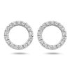 Blush | Blush Oorbedels 9066WZI 14k Geelgoud met Briljant geslepen Zirconia 7