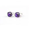 Sophie | oorringen in wit goud gezet met amethist | Nu te koop bij 14Karaats.nl | 10001087-Earrings/Body-piercing Jewellery
