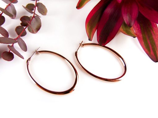 Sophie | Sophie Dames oorringen - Rosé | Nu te koop bij 14Karaats.nl | 10001087-Earrings/Body-piercing Jewellery