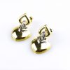 Sophie | oorringen in geel en wit goud gezet met diamant | Nu te koop bij 14Karaats.nl | 10001087-Earrings/Body-piercing Jewellery