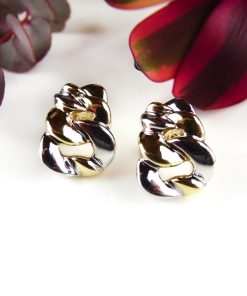 Sophie | oorringen oorbellen in geelgoud en witgoud | Nu te koop bij 14Karaats.nl | 10001087-Earrings/Body-piercing Jewellery