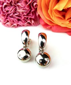 Sophie | oorringen in wit goud gezet met diamant | Nu te koop bij 14Karaats.nl | 10001087-Earrings/Body-piercing Jewellery