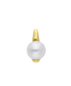 Valedoro | VALEDORO Premium Mila | Hanger | 18 karaat geelgoud | Parel | Nu te koop bij 14Karaats.nl | 10001091-Pendants