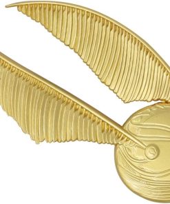 Merkloos / Sans marque | Harry Potter Pin XL Premium Oversized Snitch Goudkleurig | Nu te koop bij 14Karaats.nl | 10001085-Brooches