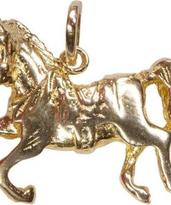 Christian | Gouden paard hanger | Nu te koop bij 14Karaats.nl | 10001091-Pendants