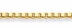 Glow | Lengtecollier Venetiaan 1.1 mm 585 | Nu te koop bij 14Karaats.nl | 10001087-Earrings/Body-piercing Jewellery
