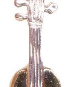 Christian | Bicolor gouden viool hanger | Nu te koop bij 14Karaats.nl | 10001091-Pendants