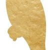 Merkloos / Sans marque | Gehamerde papegaai broche - verguld messing - uniek accessoire | Nu te koop bij 14Karaats.nl | 10001085-Brooches