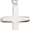 Christian | Wit gouden kruis | Nu te koop bij 14Karaats.nl | 10001091-Pendants