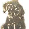Christian | Gouden hond hanger | Nu te koop bij 14Karaats.nl | 10001091-Pendants