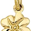 The Jewelry Collection | The Jewelry Collection Hanger Klaver - Goud | Nu te koop bij 14Karaats.nl | 10001091-Pendants