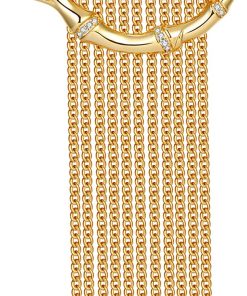 QoF | Ketting Broche - 14k Goud | Nu te koop bij 14Karaats.nl | 10001085-Brooches