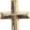 Christian | Gouden holle kruis | Nu te koop bij 14Karaats.nl | 10001091-Pendants