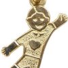 Christian | Gouden hanger met harten kind | Nu te koop bij 14Karaats.nl | 10001091-Pendants