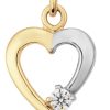 Glow | Glow 220.0179.00 Dames Hanger - Hart | Nu te koop bij 14Karaats.nl | 10001091-Pendants
