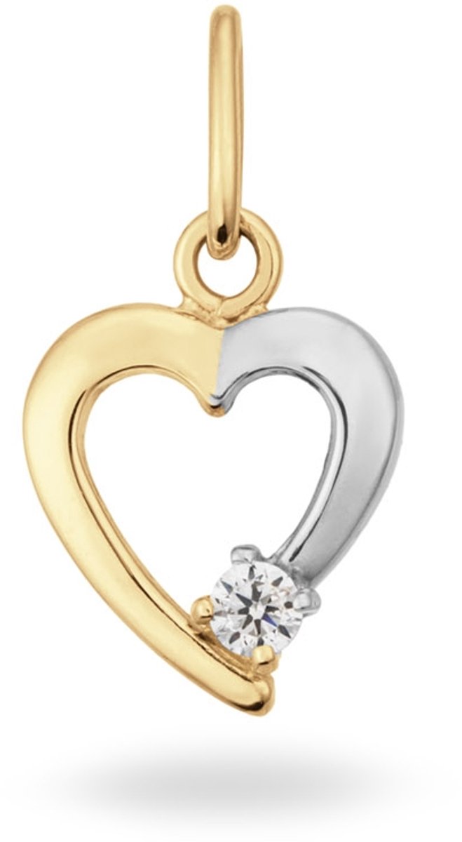 Glow | Glow 220.0179.00 Dames Hanger - Hart | Koop bij 14Karaats.nl Glow | Glow 220.0179.00 Dames Hanger - Hart | Nu te koop bij 14Karaats.nl | 10001091-Pendants