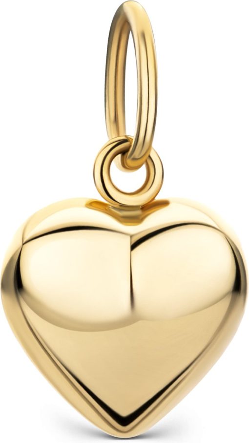 Miore | Miore - Gouden Hart Hanger Dames 14 karaat Goud | Nu te koop bij 14Karaats.nl | 10001091-Pendants
