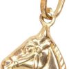 Christian | Gouden paardenhoofd hanger | Nu te koop bij 14Karaats.nl | 10001091-Pendants