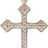 Christian | 14 karaat kruis | Nu te koop bij 14Karaats.nl | 10001091-Pendants