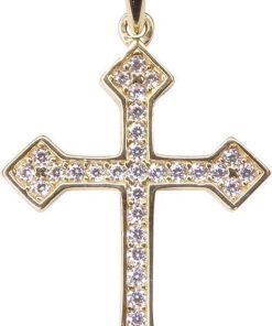 Christian | 14 karaat kruis | Nu te koop bij 14Karaats.nl | 10001091-Pendants