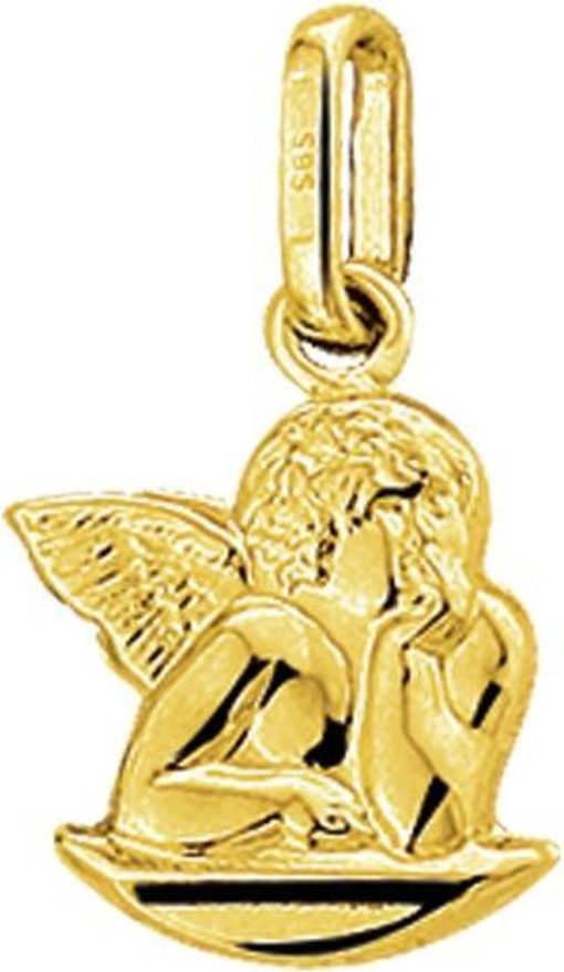 Its-Beautiful | The Jewelry Collection Bedel Engel - Goud | Nu te koop bij 14Karaats.nl | 10001091-Pendants