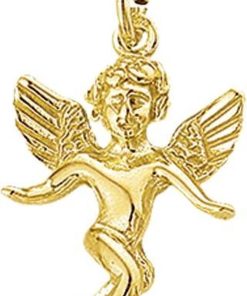 The Jewelry Collection | The Jewelry Collection Bedel Engel - Goud | Nu te koop bij 14Karaats.nl | 10001091-Pendants