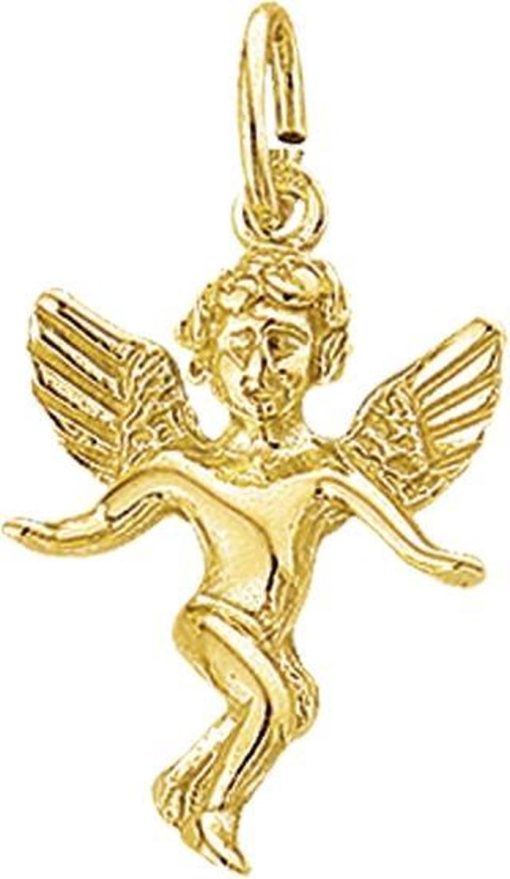 The Jewelry Collection | The Jewelry Collection Bedel Engel - Goud | Nu te koop bij 14Karaats.nl | 10001091-Pendants