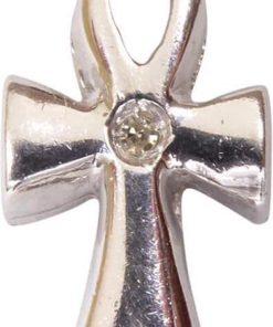 Christian | Wit gouden Egyptische kruis hanger | Nu te koop bij 14Karaats.nl | 10001091-Pendants