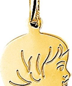 The Jewelry Collection | The Jewelry Collection Bedel Meisje - Goud | Nu te koop bij 14Karaats.nl | 10001091-Pendants