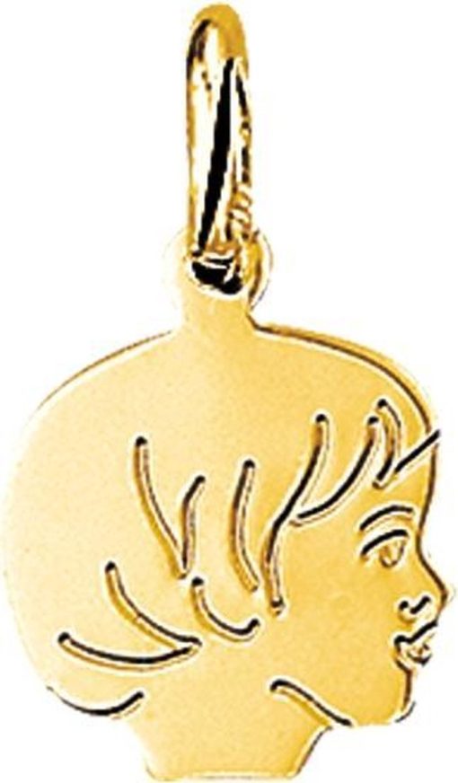 The Jewelry Collection | The Jewelry Collection Bedel Meisje - Goud | Nu te koop bij 14Karaats.nl | 10001091-Pendants