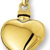 The Jewelry Collection | The Jewelry Collection Urnhanger Hart - Geelgoud (14 Krt.) | Nu te koop bij 14Karaats.nl | 10001091-Pendants