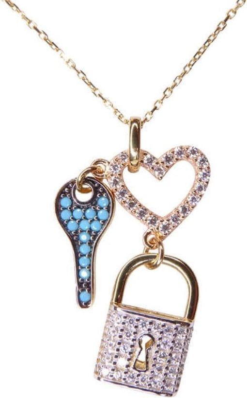 Christian | Wit gouden stervormige diamanten hanger | Nu te koop bij 14Karaats.nl | 10001091-Pendants