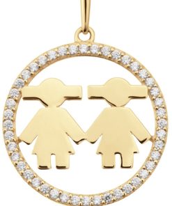 Glow | Glow 220.0186.00 Dames Hanger | Nu te koop bij 14Karaats.nl | 10001091-Pendants
