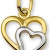 The Jewelry Collection | The Jewelry Collection Hanger Hart - Geelgoud | Nu te koop bij 14Karaats.nl | 10001091-Pendants