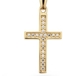 Glow | Glow 246.0210.00 Unisex Hanger - Kruis | Nu te koop bij 14Karaats.nl | 10001091-Pendants