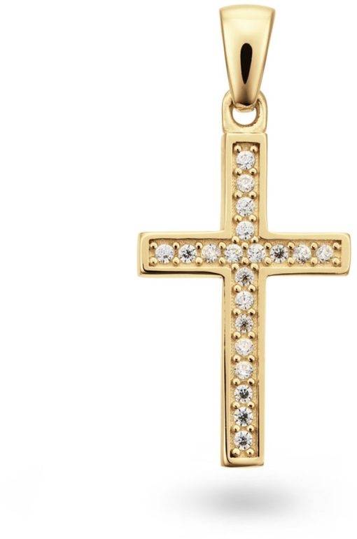 Glow | Glow 246.0210.00 Unisex Hanger - Kruis | Nu te koop bij 14Karaats.nl | 10001091-Pendants