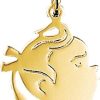 The Jewelry Collection | The Jewelry Collection Bedel Meisje - Goud | Nu te koop bij 14Karaats.nl | 10001091-Pendants