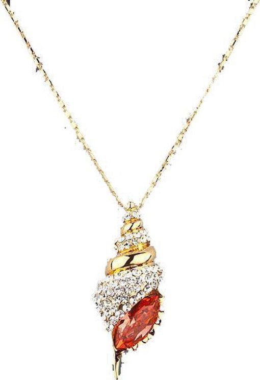 QoF | 14k Goud Schelp Ketting | Nu te koop bij 14Karaats.nl | 10001090-Necklaces/Necklets