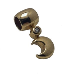 Verlinden Juwelier | Hanger - geel goud - 14 krt - diamant - 0.01 crt - Verlinden juwelier | Nu te koop bij 14Karaats.nl | 10001091-Pendants