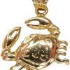 Christian | Gouden krab hanger | Nu te koop bij 14Karaats.nl | 10001091-Pendants