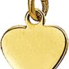 Kasius | 14K Geelgouden Graveerhartje hart - 4018344 | Nu te koop bij 14Karaats.nl | 10001091-Pendants